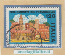 USATI ITALIA 1980 - Ref.0437B "GIORNATA DEL FRANCOBOLLO" 1 Val. - - 1971-80: Usados