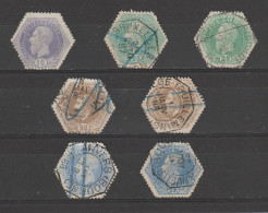 Divers Leopold II (mince) - Telegraafzegels [TG]
