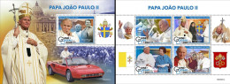 Guinea Bissau 2022, Pope J. Paul II, 4val In BF+BF - Guinea-Bissau