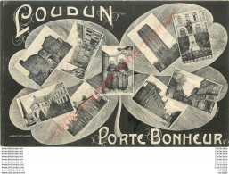 86. PORTE BONHEUR De LOUDUN .  ( Trèfle ) - Loudun