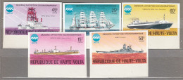 HAUTE VOLTA Imperforated 1975 EXPO Ships MNH (**) #33945 - Schiffe