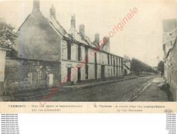 60.  VERBERIE .  Une Rue Après Le Bombardement Par Les Allemands . - Verberie