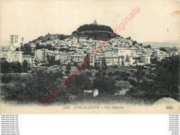 04.  FORCALQUIER . Vue Générale . - Forcalquier