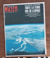 Paris Match N°876_22 Janvier 1966_Une Grande Exclusivité: Toute La Terre Vue De L'espace - Gente
