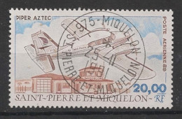 SPM - 1989 - N°YT. 68 - Piper Aztec - Oblitéré / Used - Usati