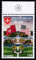 SMOM - ORDINE DI MALTA 2023 WESTER ASSOCIATION - U.S.A. SOTTOFACCIALE OFFERTISSIMA!!! - Malte (Ordre De)