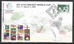 NEPAL. Enveloppe Commémorative De 2008. ICC U-19 Cricket World Cup. - Cricket