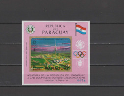 Paraguay 1970 Olympic Games Munich S/s MNH - Summer 1972: Munich