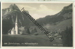 Schröcken Mit Künzelspitze - Foto-Ansichtskarte - Photo Heim Dornbirn 20er Jahre - Schröcken
