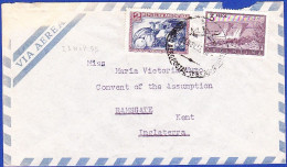 Cover - Servicio Aeropostal To Kent, Inglaterra -|- Postmark - 1955 - Storia Postale