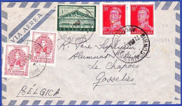 Cover - Buenos Aires To Gosselier, Belgique -|- Postmark - Buenos Aires . 1942 - Briefe U. Dokumente