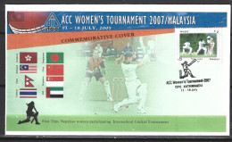 NEPAL. Enveloppe Commémorative De 2007. ACC Women’s Tournament 2007. - Cricket