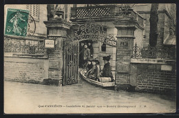 AK Asnieres, Inondations De Janvier 1910, Sinistre Demenagement, Hochwasser  - Floods