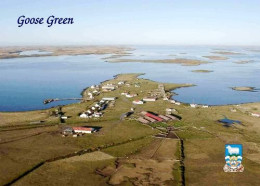 Falklands Islands Goose Green Malvinas New Postcard - Isole Falkland