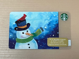 Singapore STARBUCKS Coffee Gift Card, Set Of 1 Used Card - Singapur