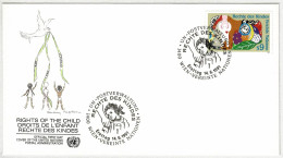 UNO Wien 1991, FDC Rechte Des Kindes / Droits De L'enfant, Rights Of The Child - Otros & Sin Clasificación