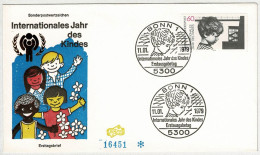Deutsche Bundespost 1979, FDC Jahr Des Kindes / Année De L'enfant / Year Of The Child - Autres & Non Classés