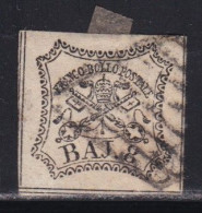 Italy Ecclesiastical State 1852 BAJ 8 Used Michel 8. - Kerkelijke Staten