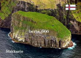 Faroe Islands Stakkurin Seastack New Postcard - Isole Faroer
