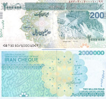IRAN 2,000,000  2000000 Rials ND (2023) P W154C(2) UNC Signature: Mahmud Bahmani - Iran