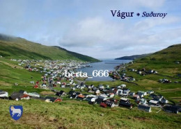 Faroe Islands Vagur New Postcard - Faeröer