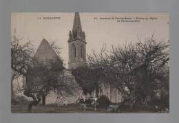 CPA - 14 - Environs De Port-en-Bessin - Ruines De L'Eglise De Villiers-sur-Port - Précurseur - Non Circulée - Port-en-Bessin-Huppain