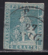 Italy Toscana 1851 2 Cr Used Michel 5. - Toscana