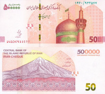 IRAN 500 000  500000 Rials ND (2018) P W164 (3) UNC Signature: Salehabadi - Iran