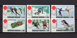 Togo 1971 Olympic Games Sapporo Set Of 6 Imperf. MNH -scarce- - Invierno 1972: Sapporo