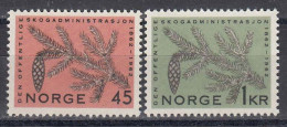 Norway 1962 - Forest Service, Mi-Nr. 469/70, MNH** - Nuovi