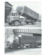 2 POSTCARDS UK HAULAGE TRUCKS - Vrachtwagens En LGV