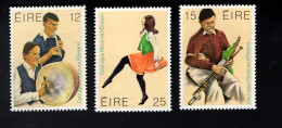 2002481273 1980 SCOTT 484 486  (XX) POSTFRIS  MINT NEVER HINGED - IRISH MUSIC - Unused Stamps