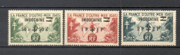 INDOCHINE  N° 296 à 298   NEUFS SANS CHARNIERE  COTE 2.60€    FRANCE D'OUTREMER - Neufs