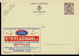 Publibel Neuve N° 860 ( Dealer " FORD Automobile " Ets P. PLASMAN - Bruxelles ) - Publibels