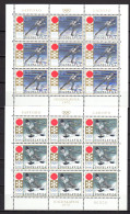 Yugoslavia 1972 Olympic Games Sapporo Set Of 2 Sheetlets MNH - Invierno 1972: Sapporo