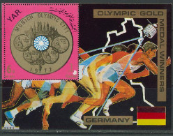 Yemen Arab Republic 1970 Olympic Games Munich, Space S/s MNH - Sommer 1972: München