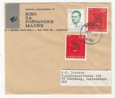 Yugoslavia Letter Cover Posted 1970? To Germany  B230720 - Brieven En Documenten