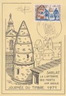 Carte  Locale  1er  Jour   FRANCE   JOURNEE  Du  TIMBRE    SARLAT   1971 - Tag Der Briefmarke