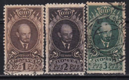 Russia USSR 1926 Lenin Used Miche 308/310 - Used Stamps