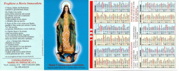 CALENDARIO FORMATO PICCOLO 1999 CONFRATERNITA MARIA SS. IMMACOLATA FASANO - Formato Piccolo : 1991-00