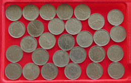 COLLECTION LOT TURKEY 25 LIRA 29PC 125G #xx40 1955 - Turkije