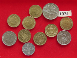 COLLECTION LOT SPAIN 1974 TOP 11PC 46G #xx40 2074 -  Collections