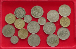 COLLECTION LOT CEYLON SRI LANKA 17PC 130G #xx40 1877 - Sri Lanka (Ceylon)