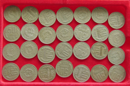 COLLECTION LOT BULGARIA 50 STOTINKI 28PC 115G #xx40 2053 - Bulgarije