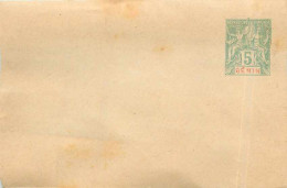 Postal Stationary Benin Entier Postal - Autres & Non Classés