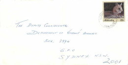 Postal Stationary Australia 198? Rongeur Souris - Brieven En Documenten