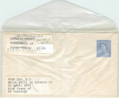 Postal Stationary Canada 5c - 1953-.... Règne D'Elizabeth II