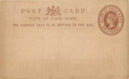 Entier Postal Stationary Cape Of Good Hope 1p - Cap De Bonne Espérance (1853-1904)