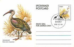Entier Postal Stationary Ciskei Oiseau 1981 - Ciskei