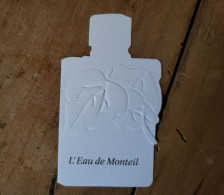 Carte Monteil L'Eau De - Modernes (à Partir De 1961)